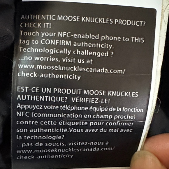 MOOSE KNUCKLES Original Shearling Men's Black Puffer Jacket with Fur Hood Size M - Picture 13 of 16